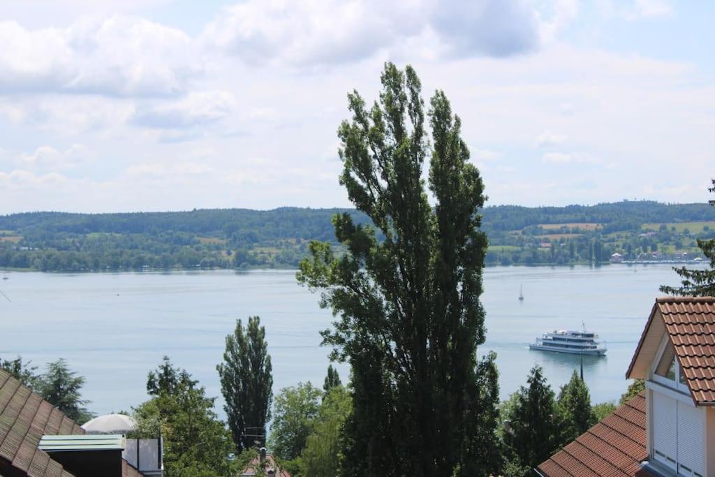 Erholung Mit Seesicht, Terrasse Und Garten Uberlingen Luaran gambar